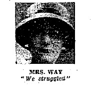 Mrs May mugshot