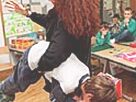 Classroom spanking: No larger size available