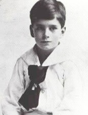 Laurence Olivier as a boy