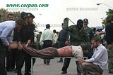 Saeed Ghanbari receives 80 lashes - Click to enlarge