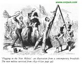 Flogging in the New Militia - Click to enlarge