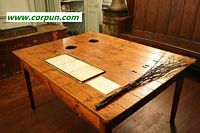 Another Scottish birching table - Click to enlarge