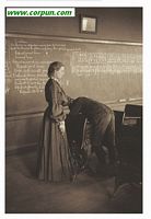 Posed picture of schoolroom switching: CLICK TO ENLARGE