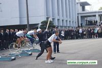 Getting spanked at the cycling school: CLICK TO ENLARGE