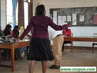 Class room caning in Tanzania: CLICK TO ENLARGE