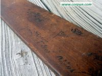 Antique school paddle 2: CLICK TO ENLARGE